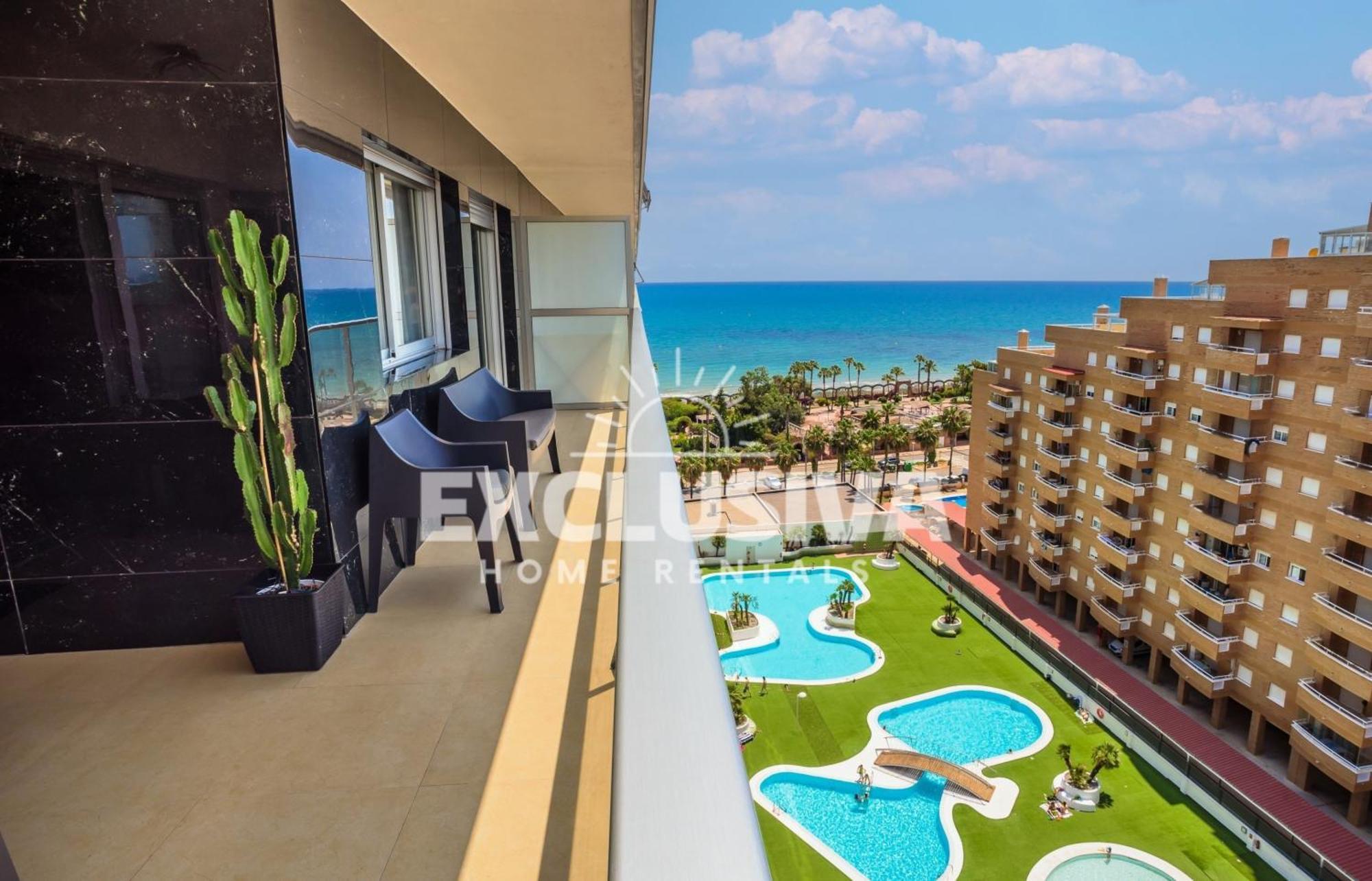 Apartamento Albamarina, 1ªlinea, Magic World, Vistas Al Mar! 오로페사델마르 외부 사진