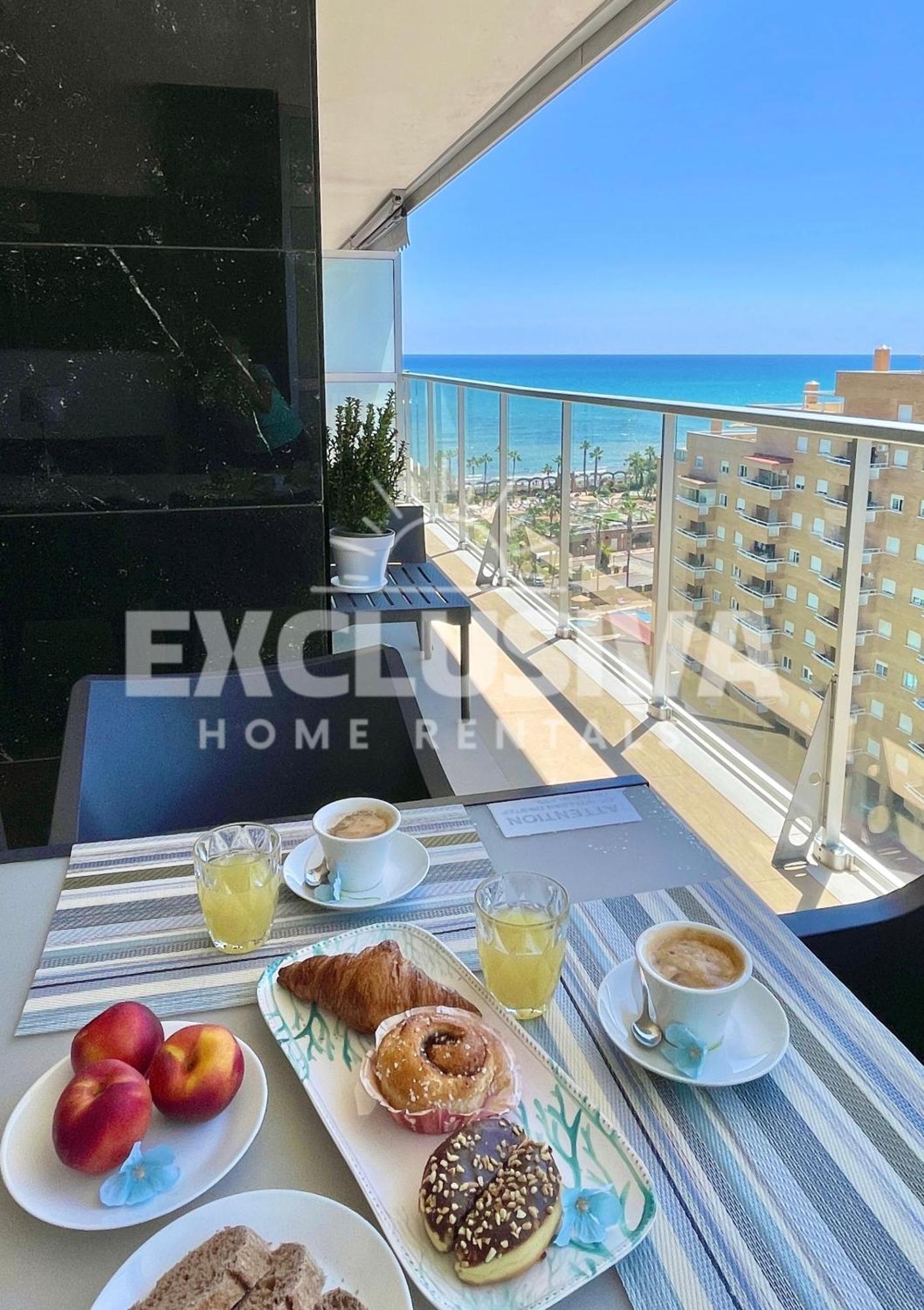 Apartamento Albamarina, 1ªlinea, Magic World, Vistas Al Mar! 오로페사델마르 외부 사진
